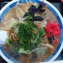 スープ焼きそば