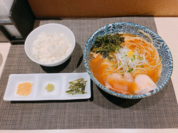 「焼きあご醤油お茶漬けセット」@麺匠 いし井の写真