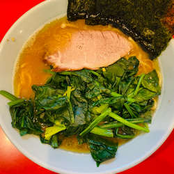 並盛ラーメン710円ほうれん草120円