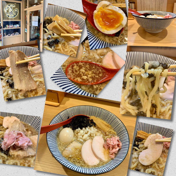 「背脂醤油820円　得製へ変更（ｸｰﾎﾟﾝ）」@焼きあご塩らー麺 たかはし 恵比寿店の写真