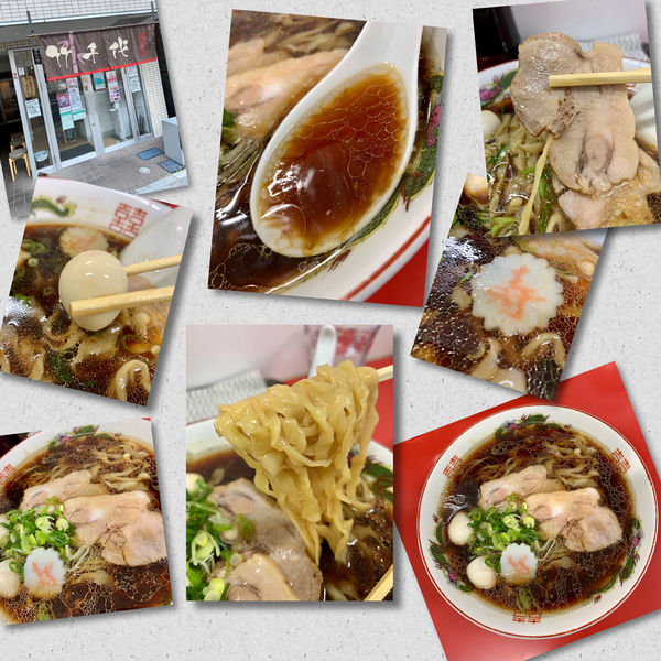 「黒醤油　800円」@中華そば 竹千代の写真