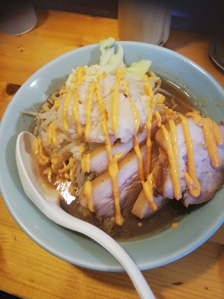 「豚増しラーメン 950円」@ラーメン慶次郎 本店の写真