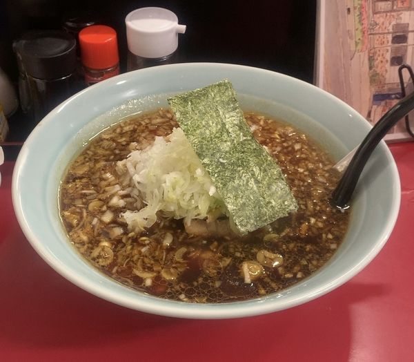 「チャーシュー麺 小口ねぎ 薬味ねぎ」@ラーメンつち家の写真