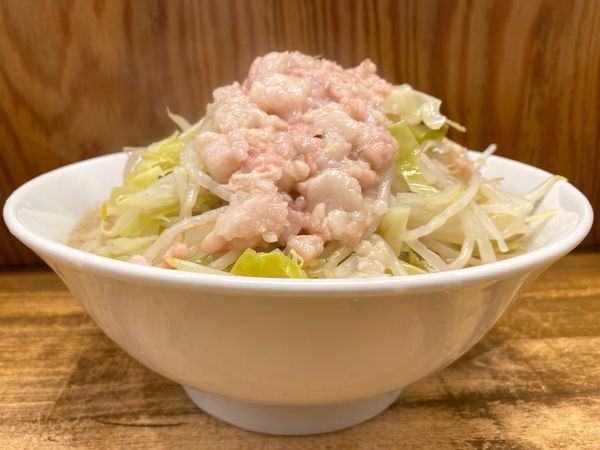 「小ラーメン 750円 ※麺少なめ」@ラーメン二郎 前橋千代田町店の写真