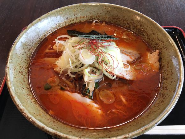 「辛し味噌ラーメン」@お食事処 会津嶺の写真