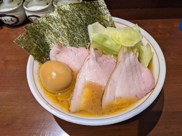 「特製もも　キャベツ　小松菜ぬき」@らーめん飛粋の写真