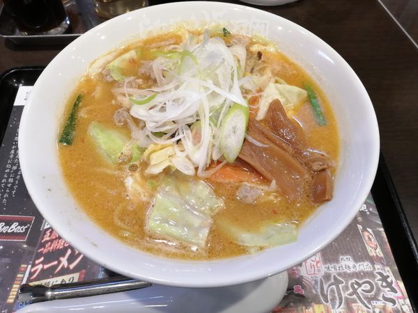 「けやき　札幌味噌ラーメン　　860円」@らあめん花月嵐 神田店の写真