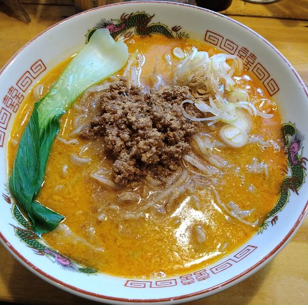 「「限定B」担々麺（大盛り）」@なるめんの写真