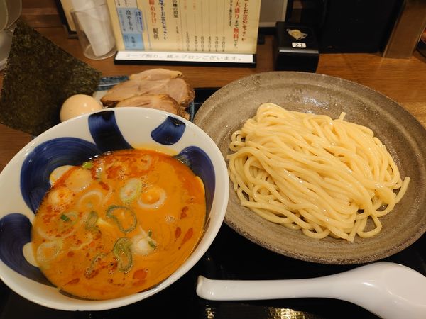 「マル得四川担々つけめん(小、1230円)」@三ツ矢堂製麺 川越店の写真