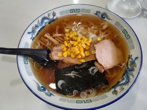 「手延べラー(並盛・200g)690円」@手延ラーメン 北山の写真