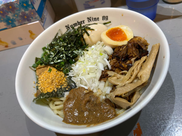 「まぜそば」@麺Dining Number Nine 09の写真