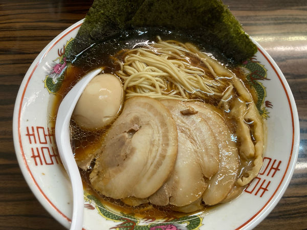 「特製中華そば」@中華そば わた辺の写真