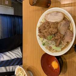 小らーめん全マシ＋生卵