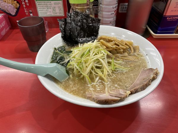 「かいざんラーメン+中盛+メンマ」@ラーメン かいざん 新小岩店の写真