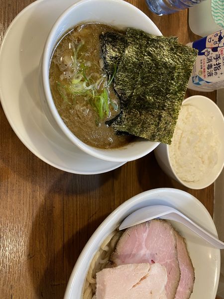 「特製つけめん+ライス  (料金は忘れました。)」@Trigo(トリーゴ)の写真