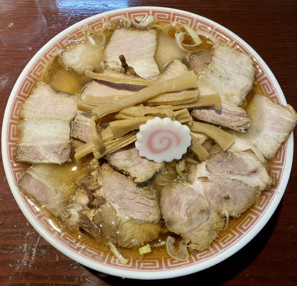 「チャーシューメン 麺大盛 1100円+150円」@中華そば えもとの写真