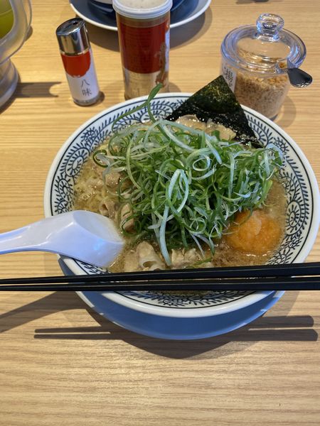 「ねぎ肉そば790円」@丸源ラーメン 新座片山店の写真