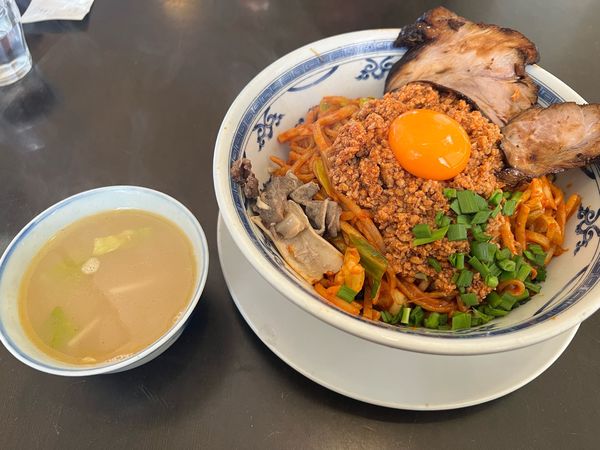 「台湾焼きラーメン　900円　大盛り無料　追いスープ小80円」@ラーメン 達磨食堂の写真
