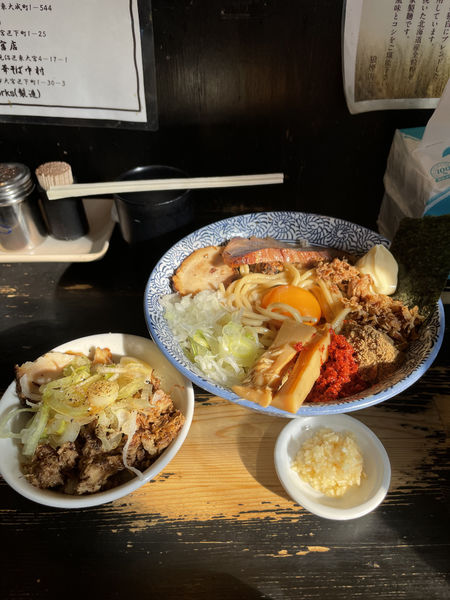 「まぜそば大」@狼煙 〜NOROSHI〜の写真