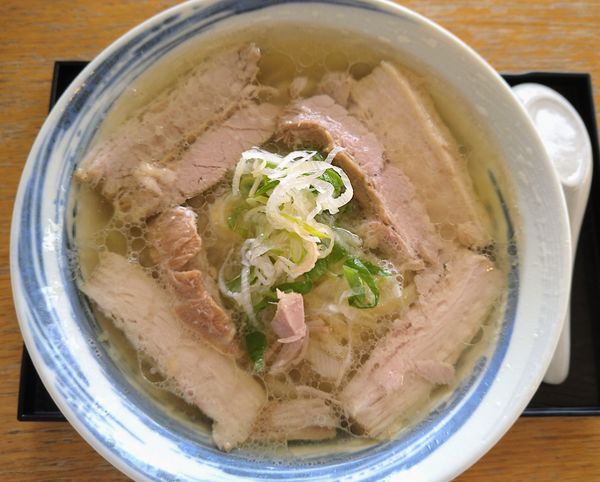 「喜多方肉そば ￥800」@喜多方ラーメンcafeざくろの写真