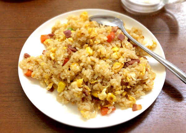 「ニンニク炒飯（250円）」@中華料理パンダの写真