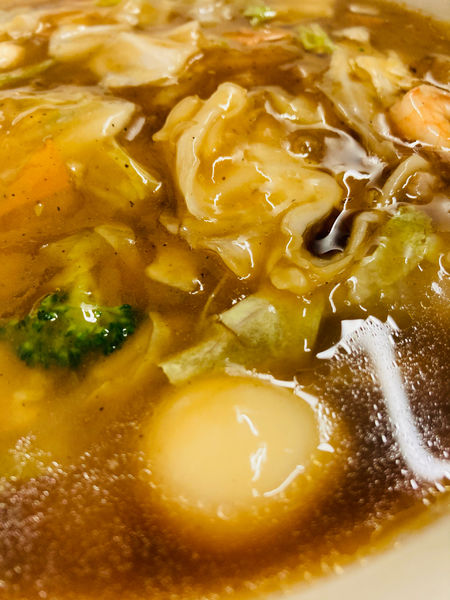 「五目あんかけラーメン」@熱烈中華食堂 日高屋 国立南口店の写真