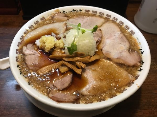 「背脂醤油ラーメン」@New Old Style 肉そばけいすけの写真