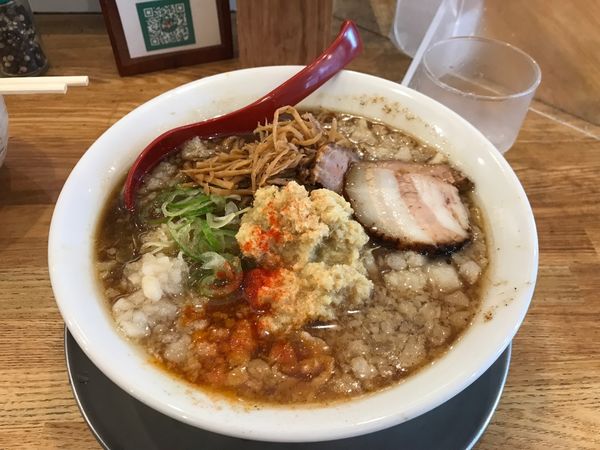 「背脂生姜そば」@麺や 七彩 八丁堀店の写真