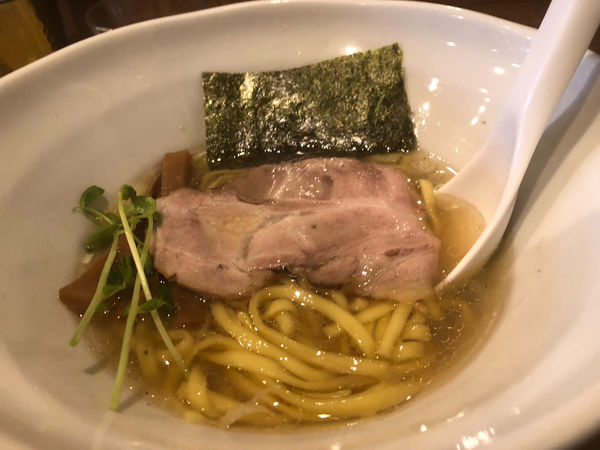 「塩ラーメン」@二代目煮干しラーメンまるにぼ 防府本店の写真