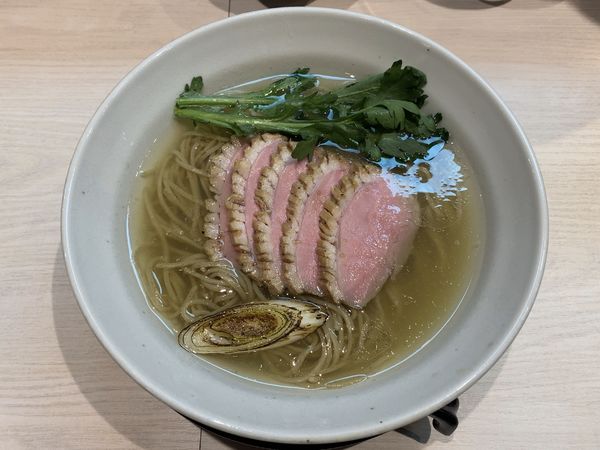 「【限定】鴨蕎麦（塩）」@柳麺 呉田-goden-の写真