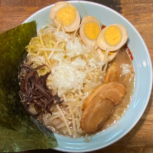 「得盛長浜ラーメン（正油）」@長浜らーめん 相模原店の写真