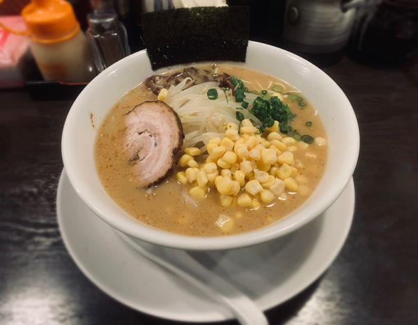 「味噌とんこつらーめん（固め￥850）」@一心の写真