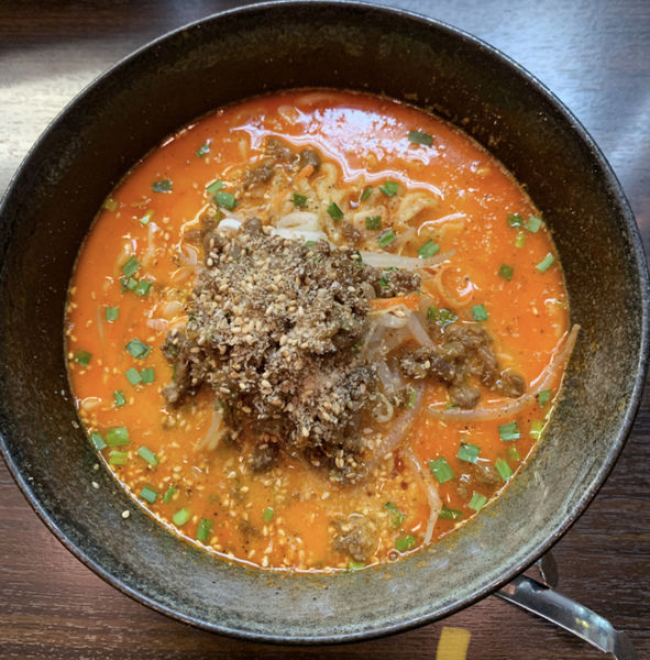 「坦々麺」@申手延麺の写真