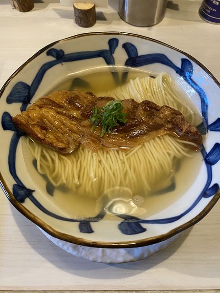 「鯛煮干の塩そば」@タナカ ロボの写真