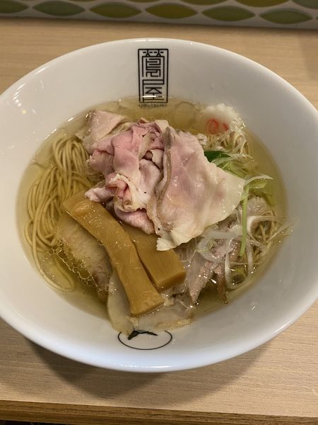 「塩ラーメン」@鶯屋の写真