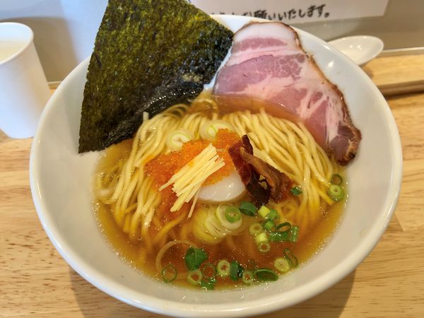 「帆立ベーコンそば 950円」@中華そば ひしおの写真