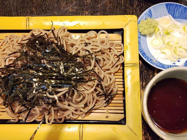 「ざるそば」@越後そば 初石店の写真