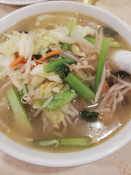 「タンメン 1100円」@中国料理 永新の写真