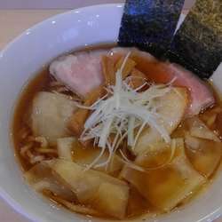 追い鰹ワンタン麺