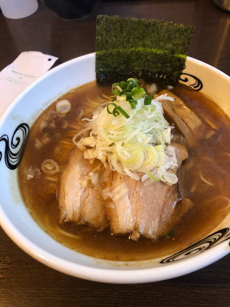 「秋刀魚の中華そば醤油」@つけ麺 弥七の写真
