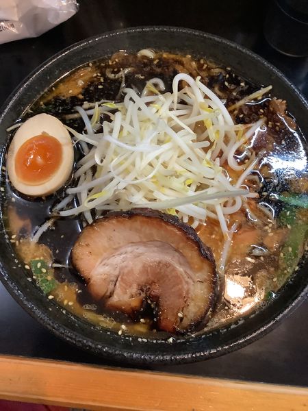 「にんにく みそらぁめん 850円」@らぁ麺家康 千城台店の写真