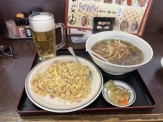 「台湾ラーメンとチャーハンセット ¥720」@台湾料理 幸楽園の写真
