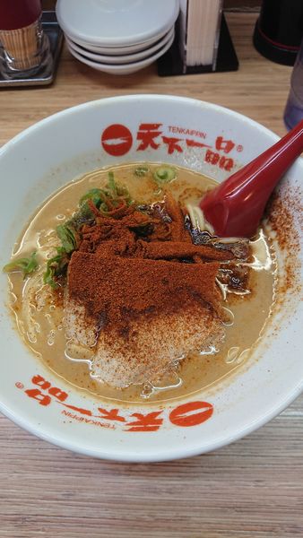 「赤んこってり」@天下一品 岡山大供店の写真