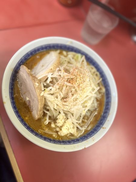「小ラーメン(麺半分・ニンニク少し)800円つけ味変更50円」@ラーメン二郎 桜台駅前店の写真