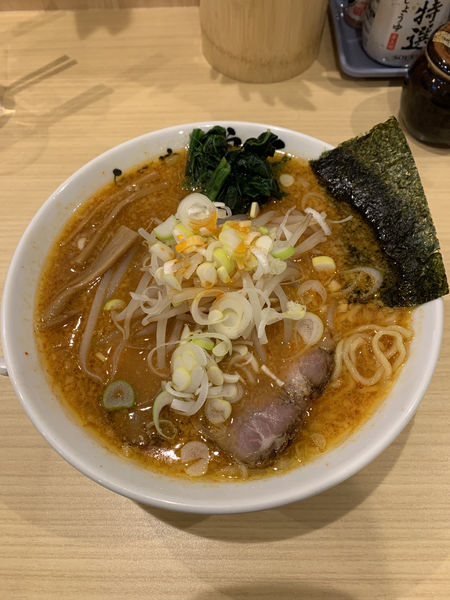 「辛味噌(半額で450円)」@らーめん良二の写真