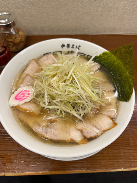 「ネギチャーチューめん肉めし」@中華そば 馥の写真