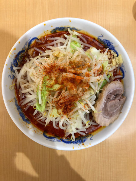 「辛ラーメン」@ジャンクガレッジ イオンレイクタウンmori店の写真