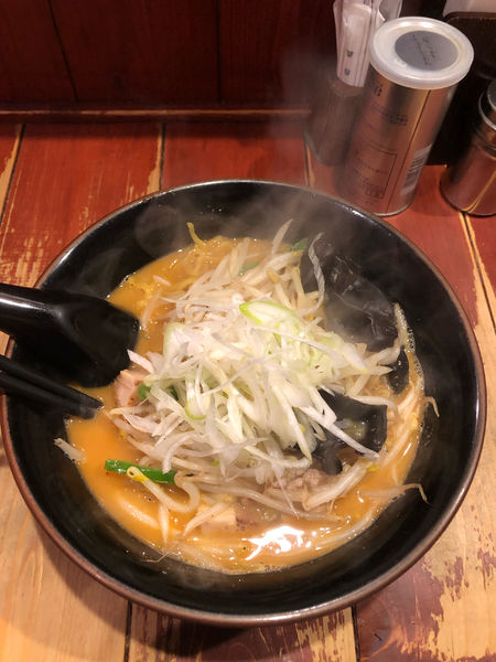 「オロチョンラーメン(880円)」@北海道らーめん ひむろ 綾瀬店の写真