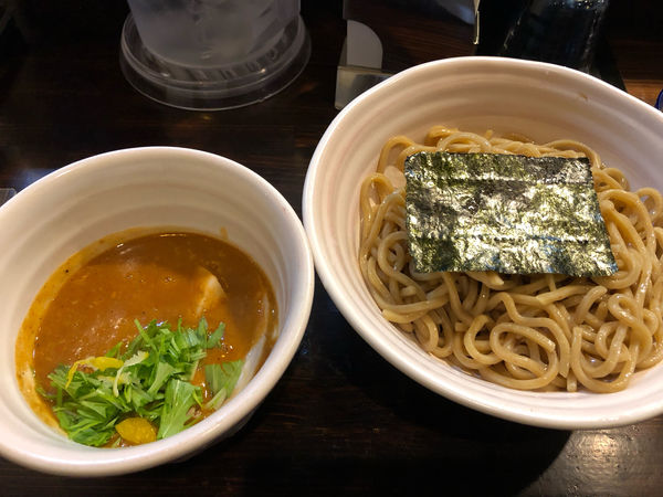 「ベジポタ辛つけ麺」@つけ麺 えん寺 吉祥寺総本店の写真