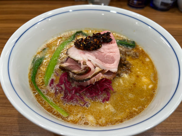 「煮干し担坦麺」@中華そば 西川の写真